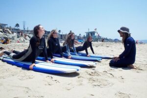 2 Hour Private Group Surf Lesson in La Jolla - Meeting at Tourmaline Surf Park and Getting Your Gear