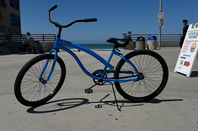 Boardwalk Beach Cruiser Bike Rental in Pacific Beach - The beach part: chairs, sun, and a more relaxed pace