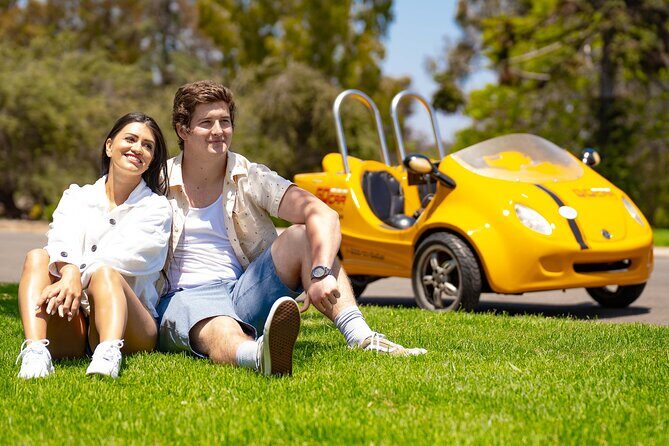 Early Bird GoCar Tour: San Diego - Seaport Village in the GoCar: short exploring time, big payoff