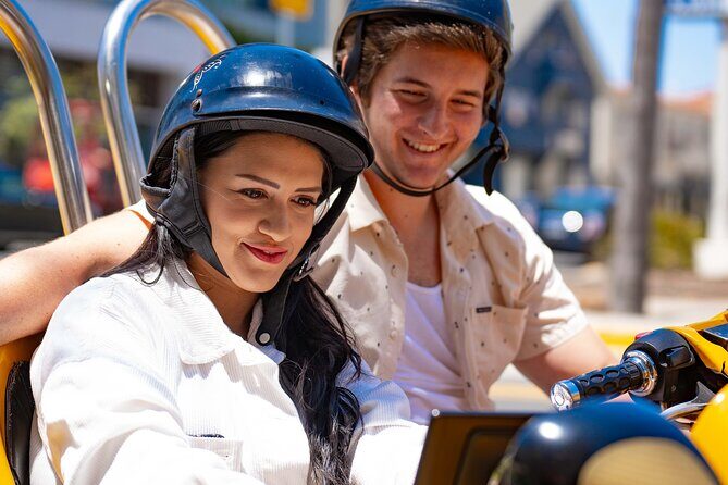 Early Bird GoCar Tour: San Diego - What you get at check-in: helmet, gas, map, and instruction