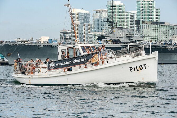 Historic Bay Cruise Aboard 1914 Pilot boat with General Admission - Key highlights you’ll care about