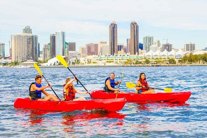 San Diego Bay 1.5-Hour Guided Kayak Tour in Coronado - What to Expect While You Paddle: Wet Legs, Easy Pace, and Beginner-Friendly Boats