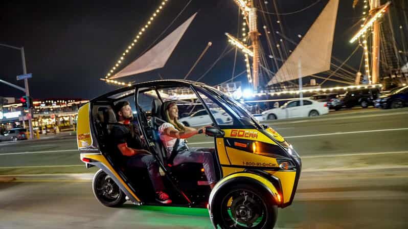 San Diego: Coronado Island Electric GoCar Night Tour - Hotel del Coronado: Iconic by Design
