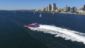 San Diego: Patriot Jet Boat Thrill Ride - The 30-minute route: sights you’ll catch at full speed