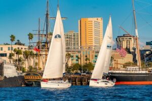 San Diego: Relax on a Morning, Day or Sunset Luxury Sail - Boarding a 40-ft Modern Yacht: Comfort, Space, and Real Calm
