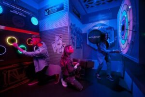 The Escape Game at Westfield UTC in San Diego - Pick your game: Prison Break, The Heist, Playground, Timeliner, Cosmic Crisis, Ruins